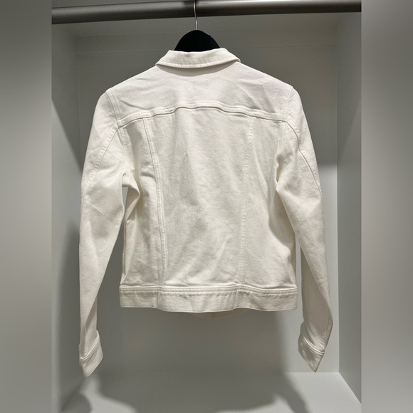 J.Crew Collared Denim Jacket NEW Small classic timeless - Picture 6 of 10